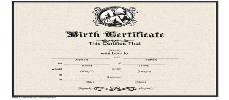 Birth Certificate