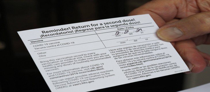 Covid-19 Vaccine Card/Certificate/ Passport 